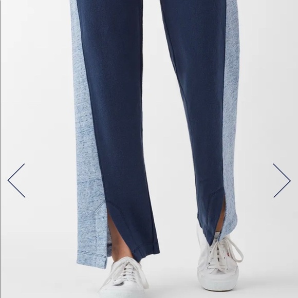 Splendid Ryder Active Wide Leg Flare Stripe Sweatpants Size Small NWT - Picture 3 of 13